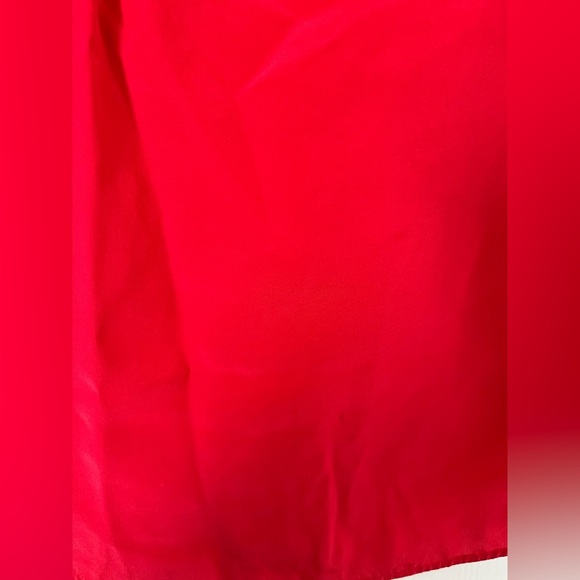 Pinko Red Silk Blouse with Flutter sleeves - Picture 5 of 13